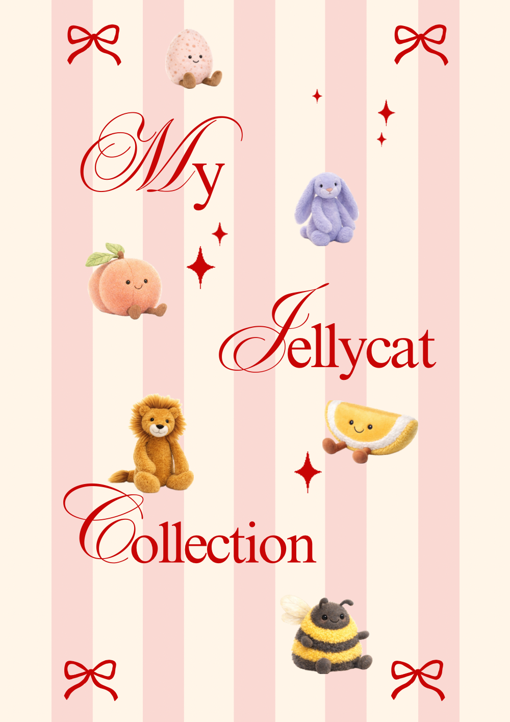 My Jellycat Collection Print