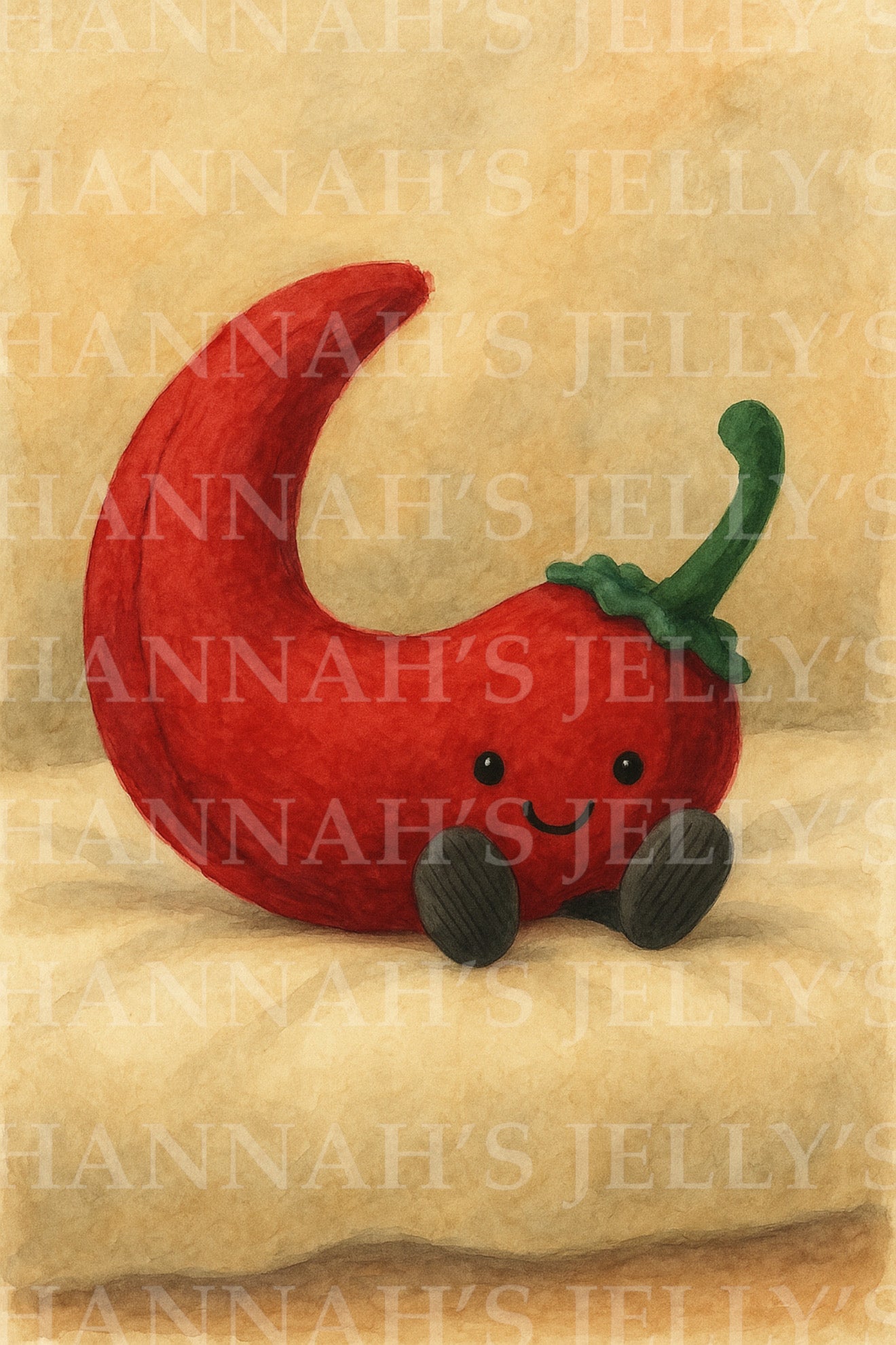 Jellycat Chilli Print