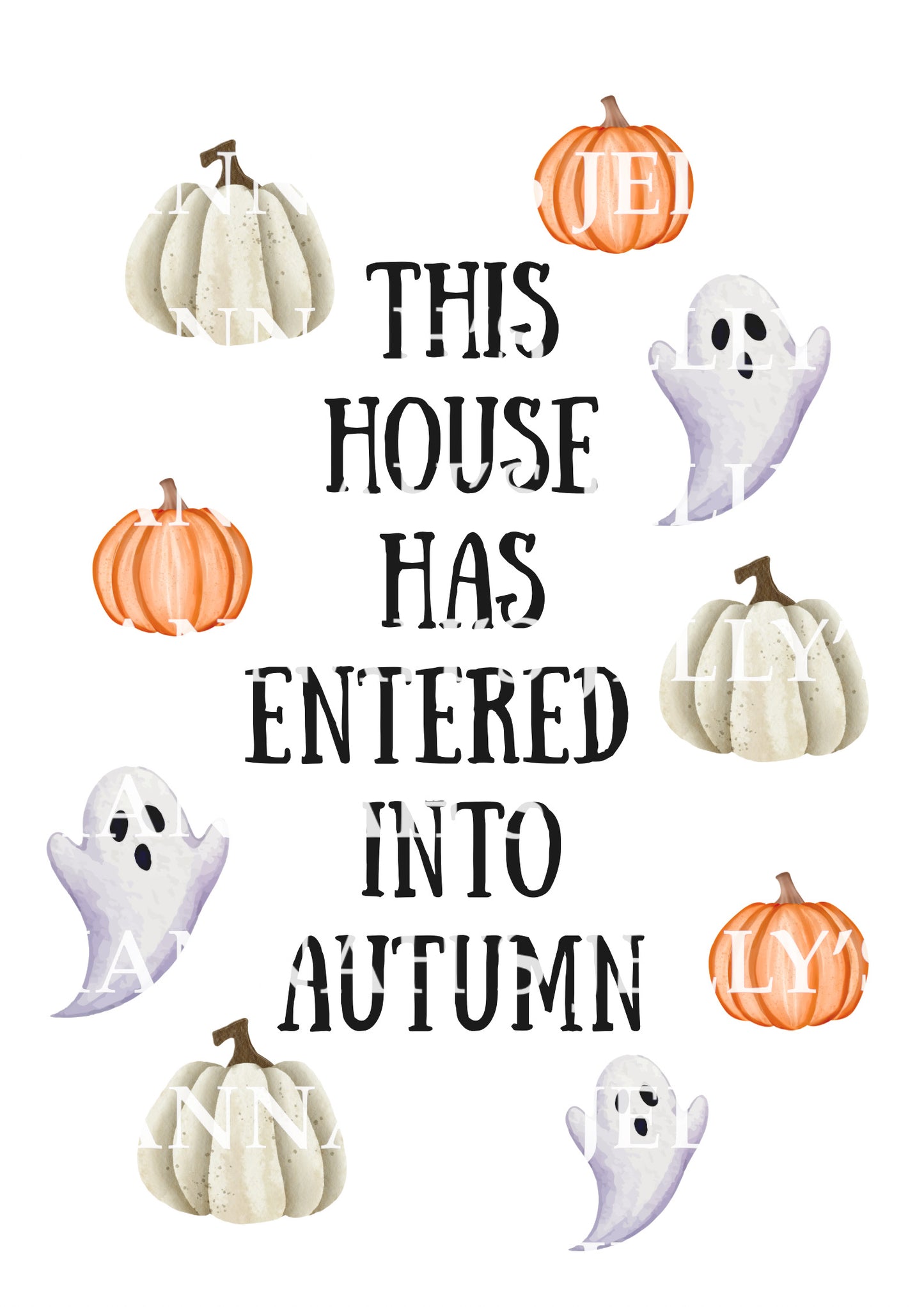 Autumn House Print