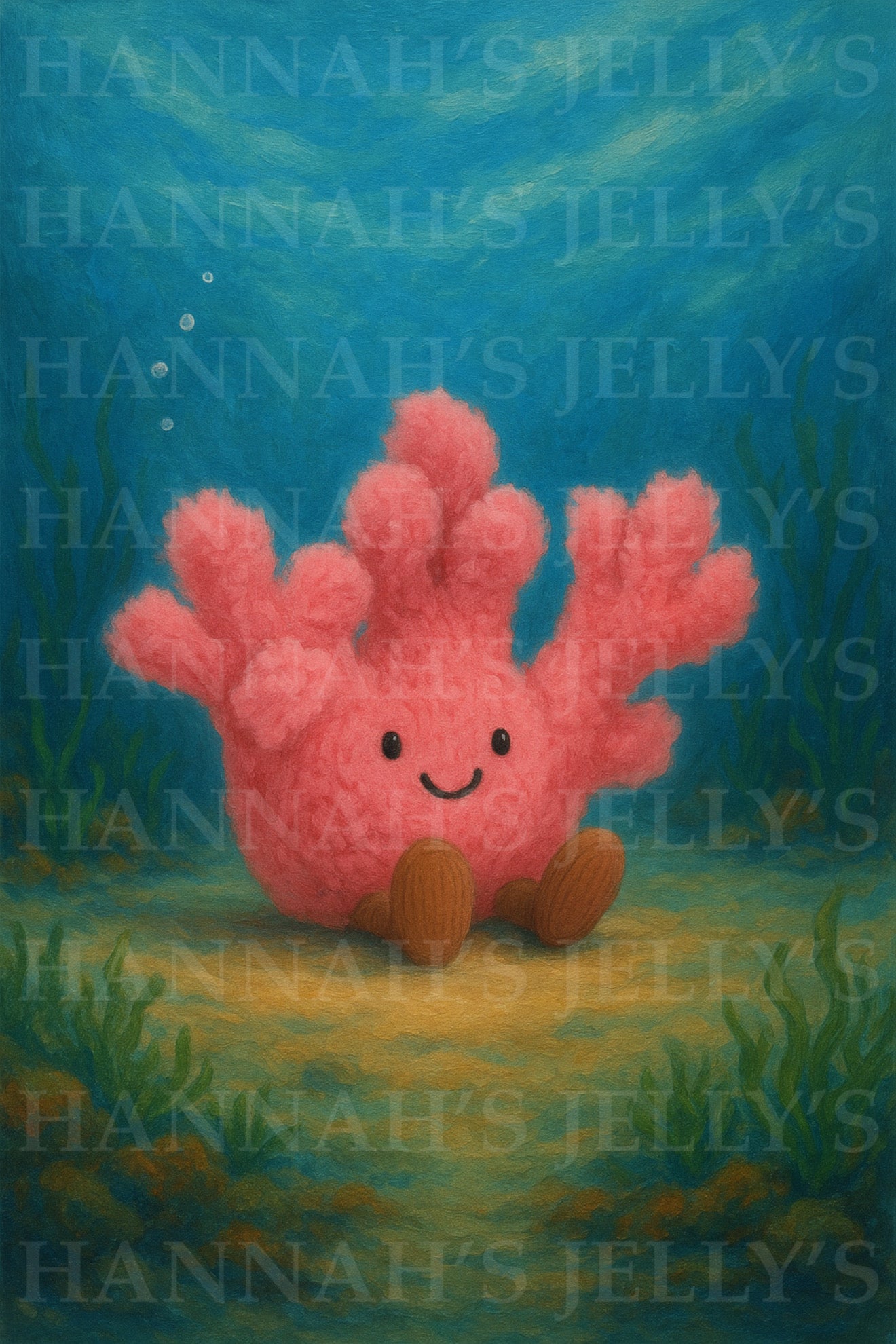 Jellycat Coral Print