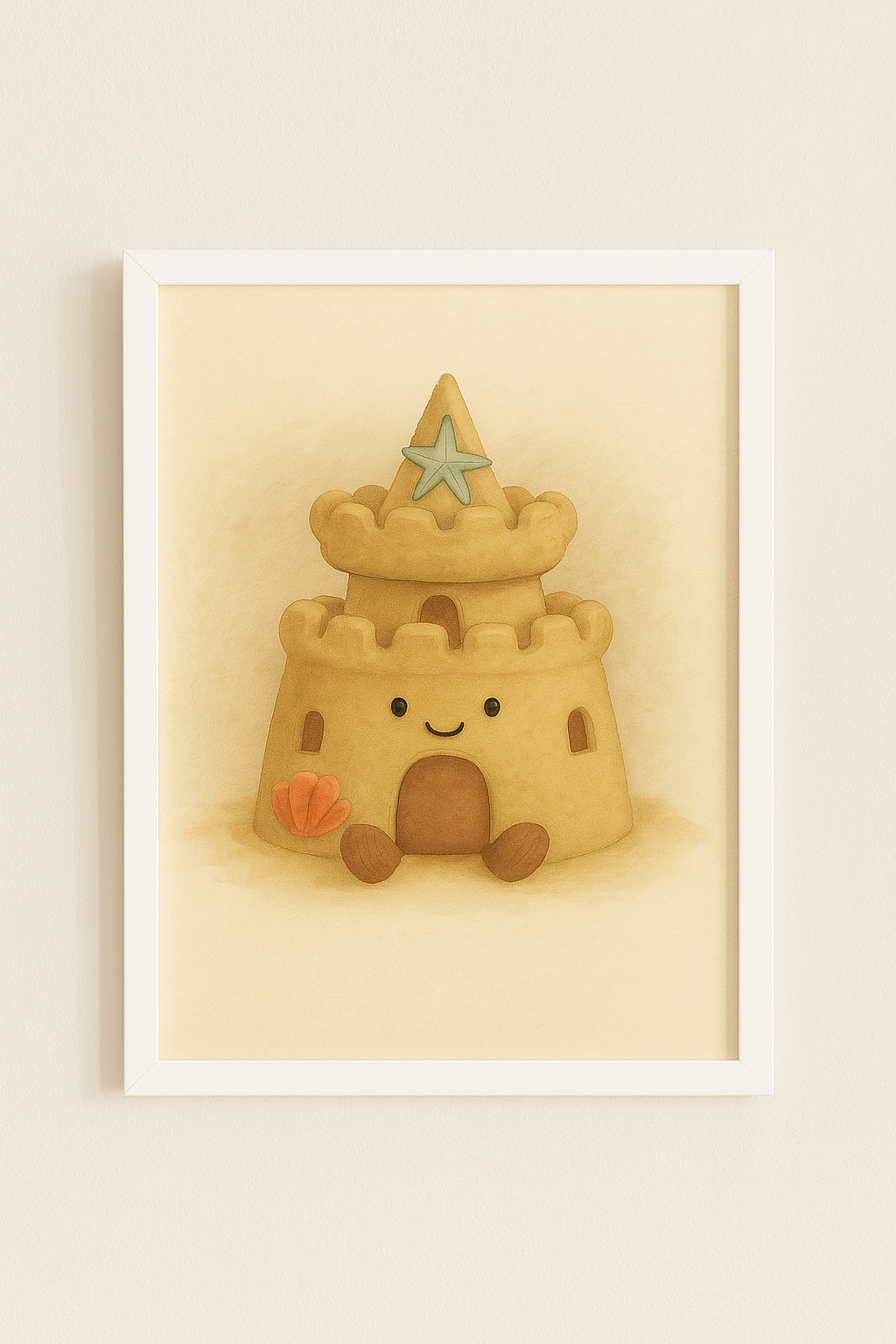 Sandcastle Print