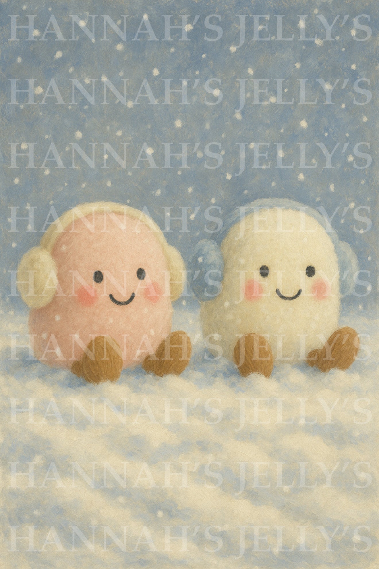 Christmas Marshmallow Print