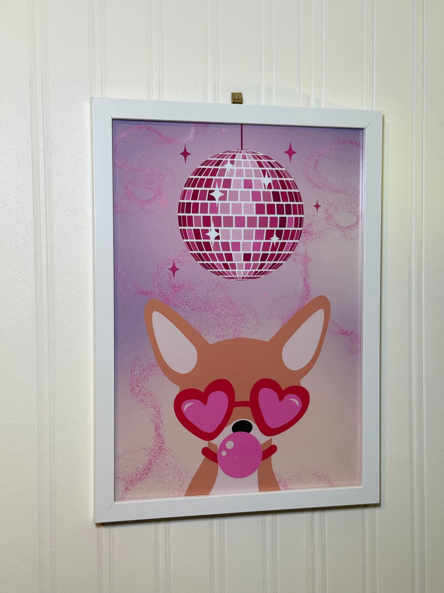 Disco Chihuahua Print
