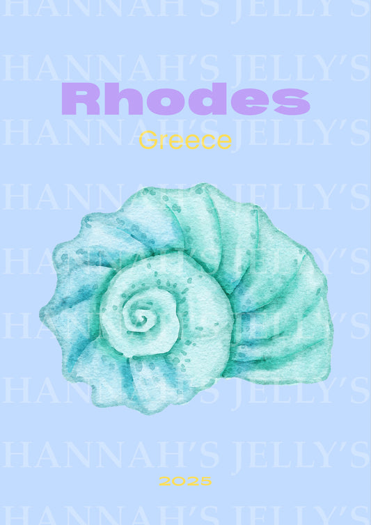 Rhodes Greece Print
