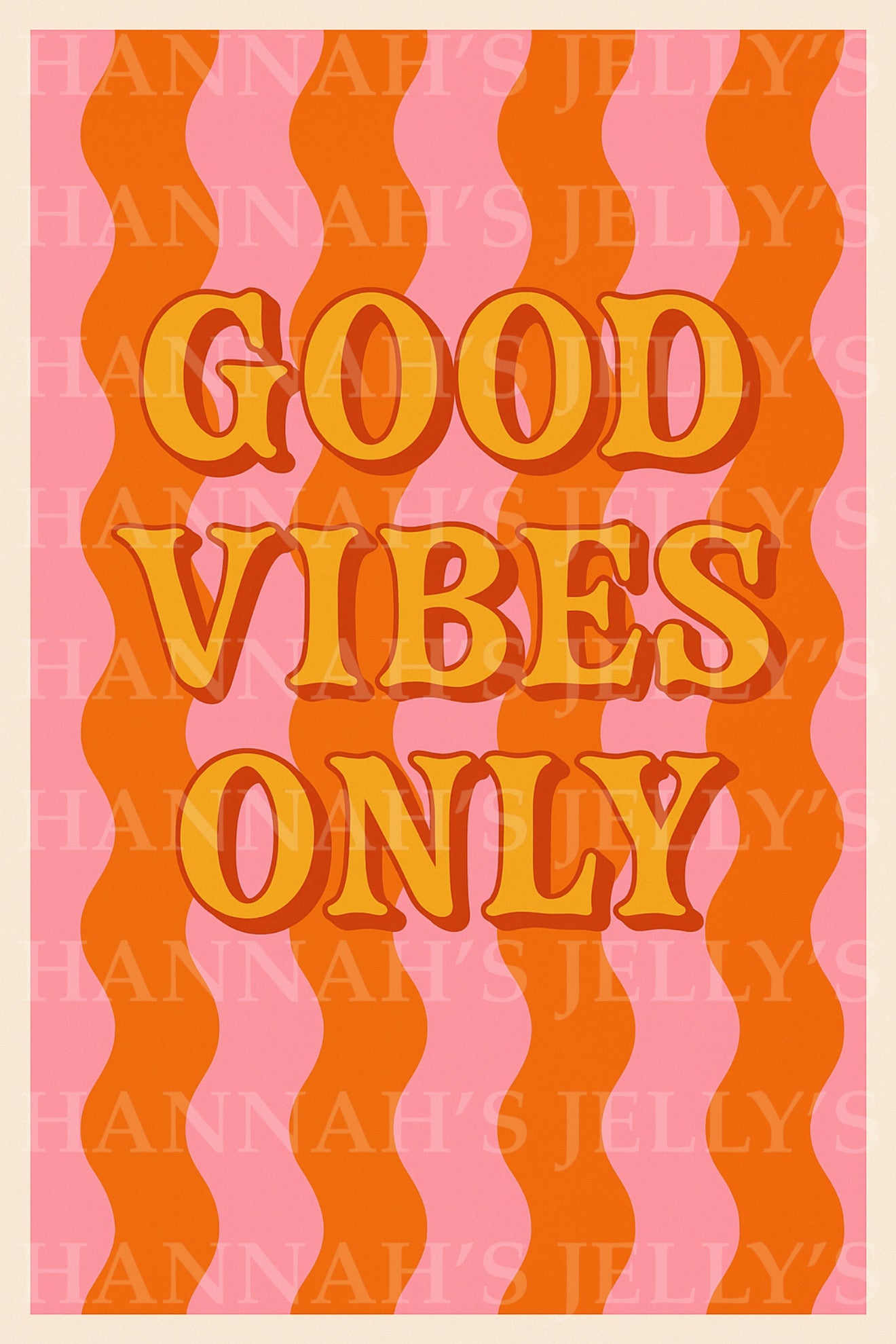 Good Vibes Only Print