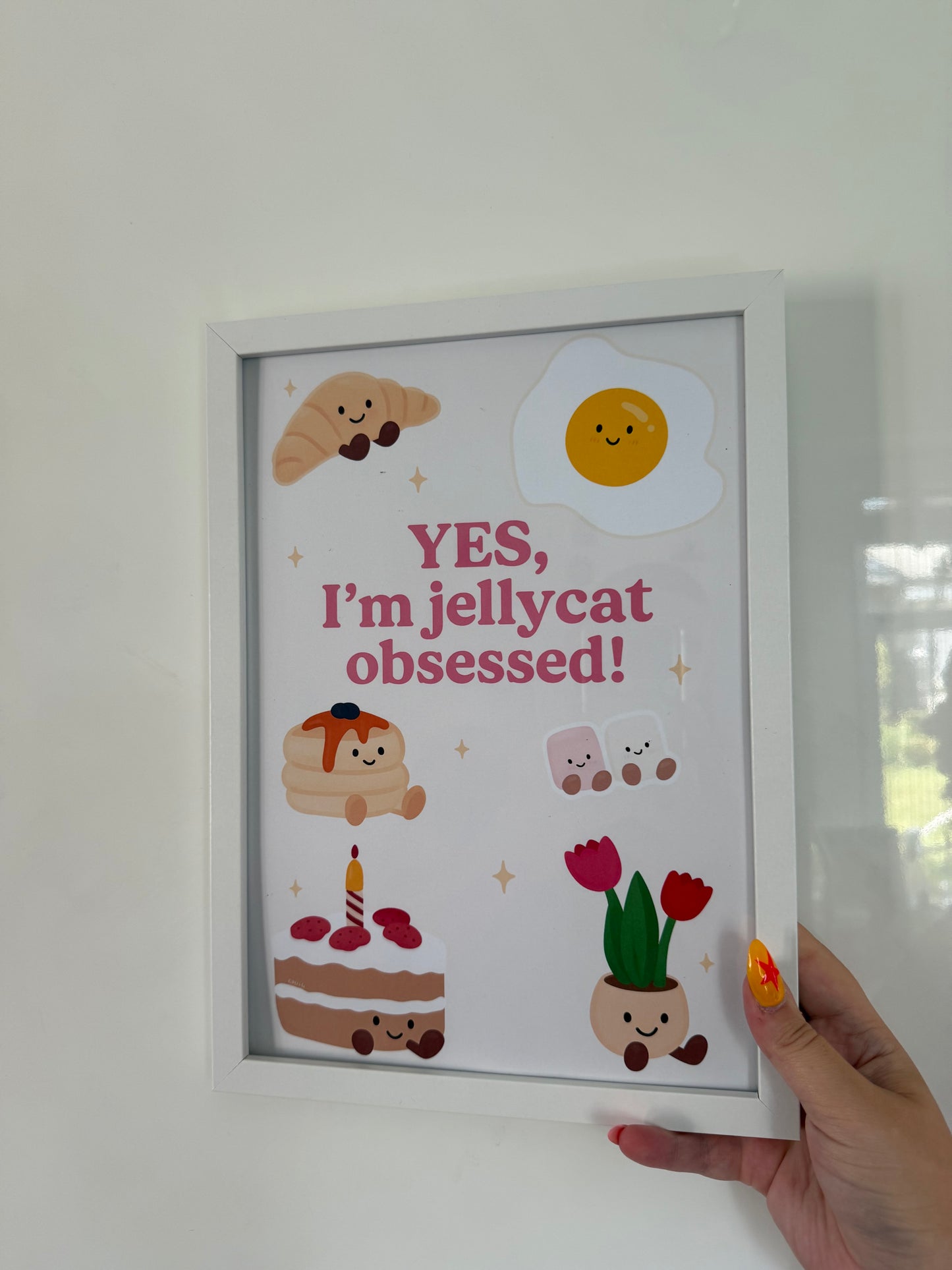 YES I am Jellycat Obsessed Print