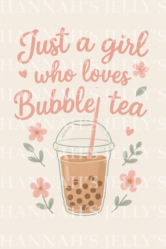 Bubble Tea Print