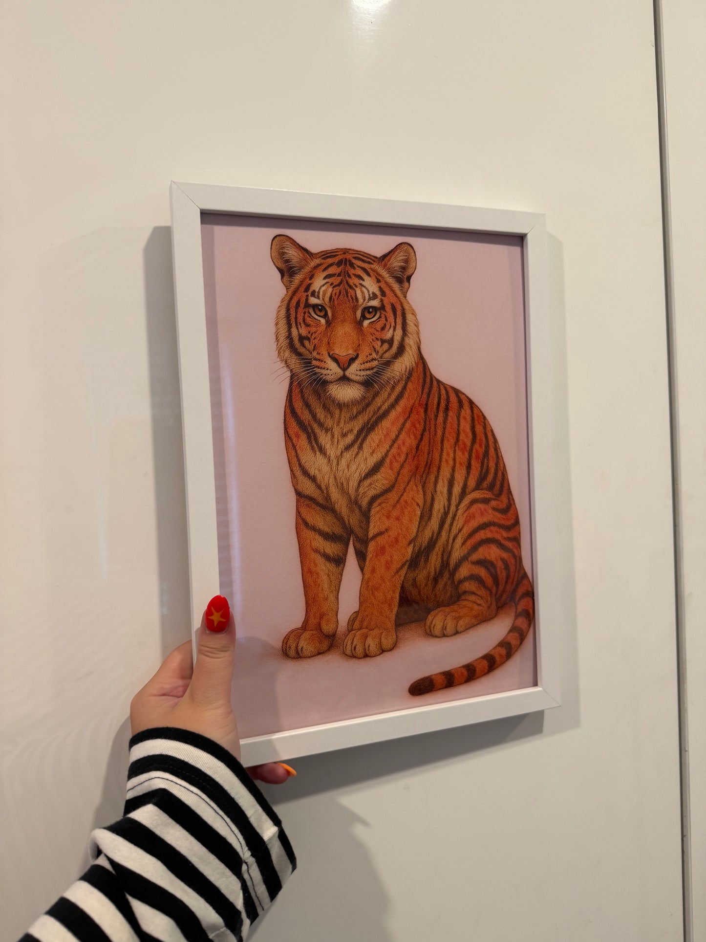 Tiger Portrait Print