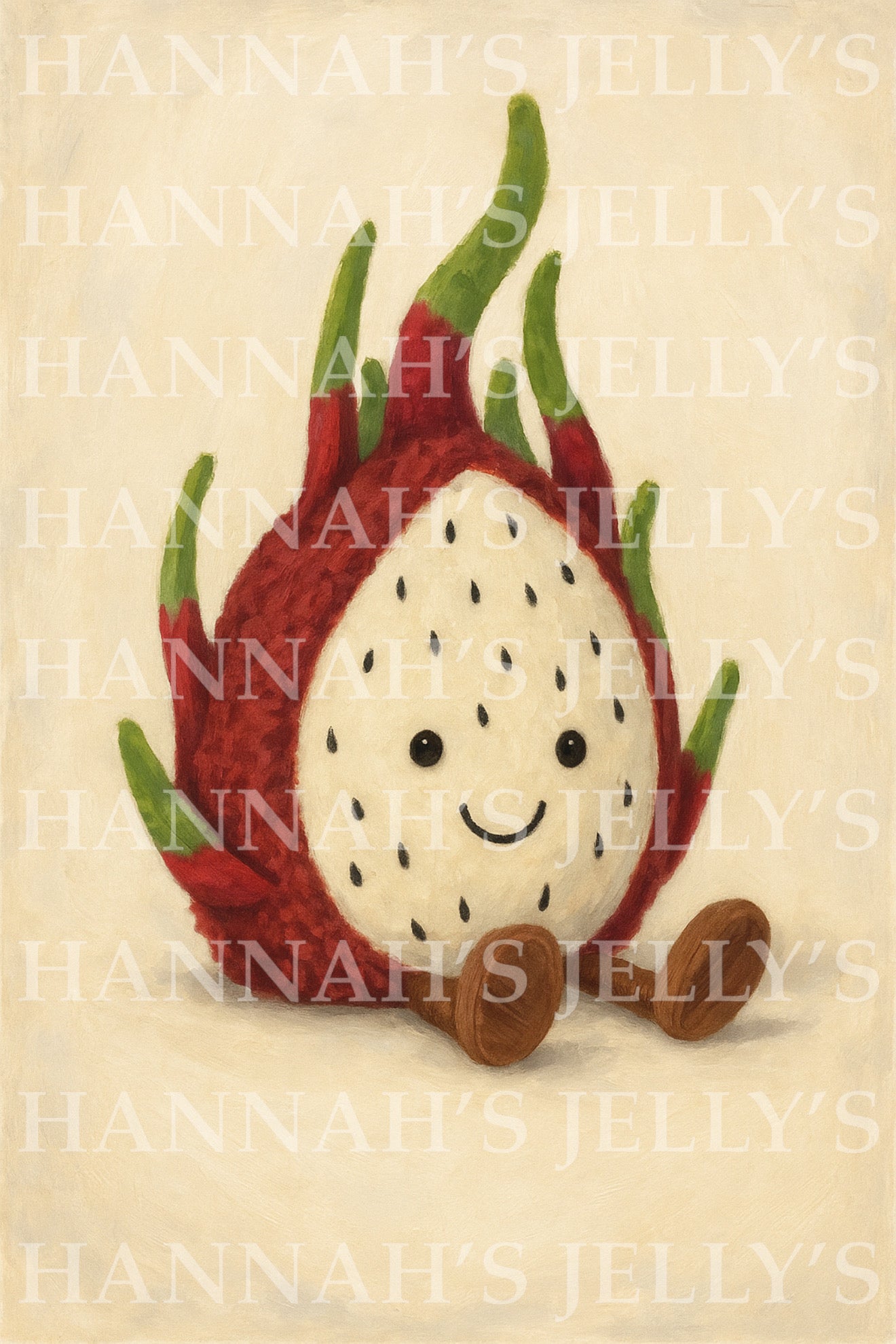 Jellycat Dragon fruit Print