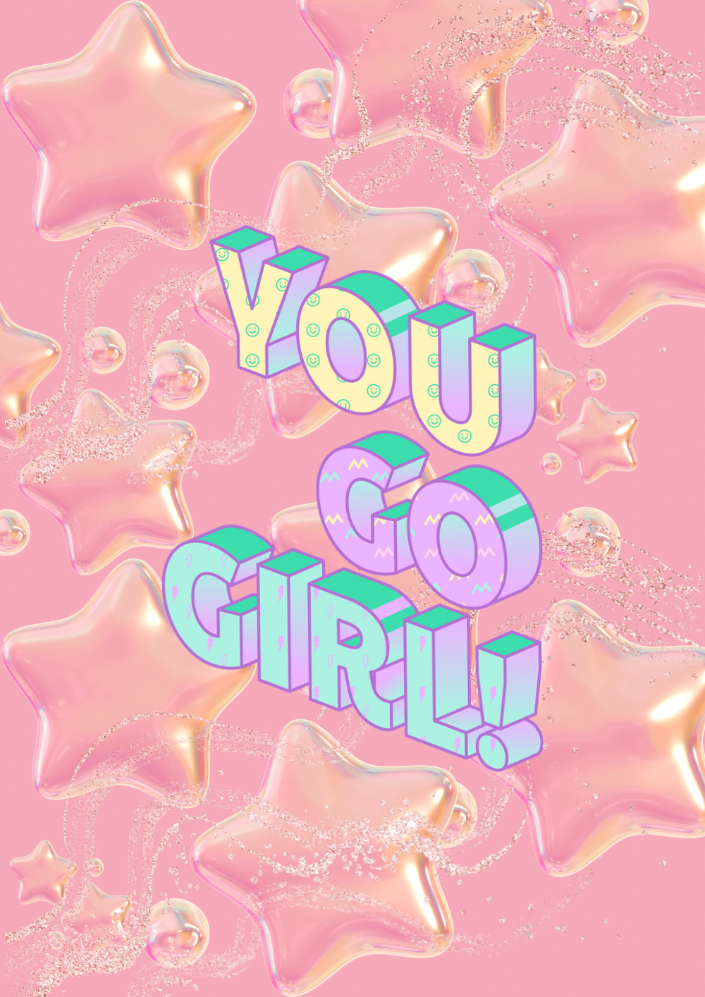 You Go Girl Print