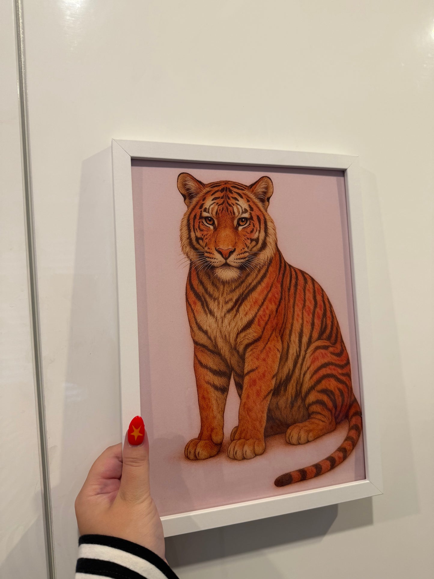 Tiger Portrait Print