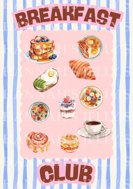 Breakfast Club Print