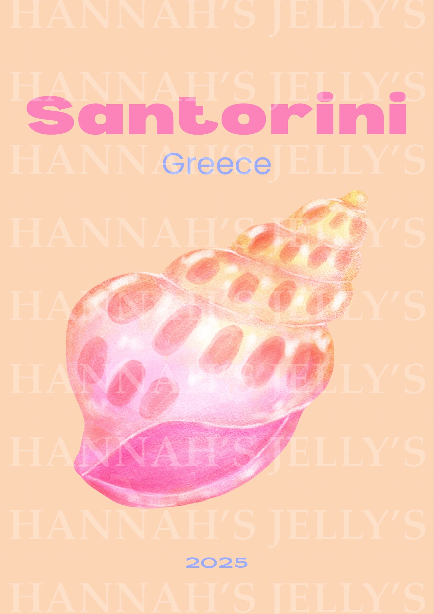 Santorini Greece Print