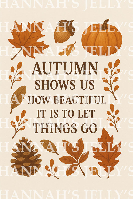 Autumn Quote Print