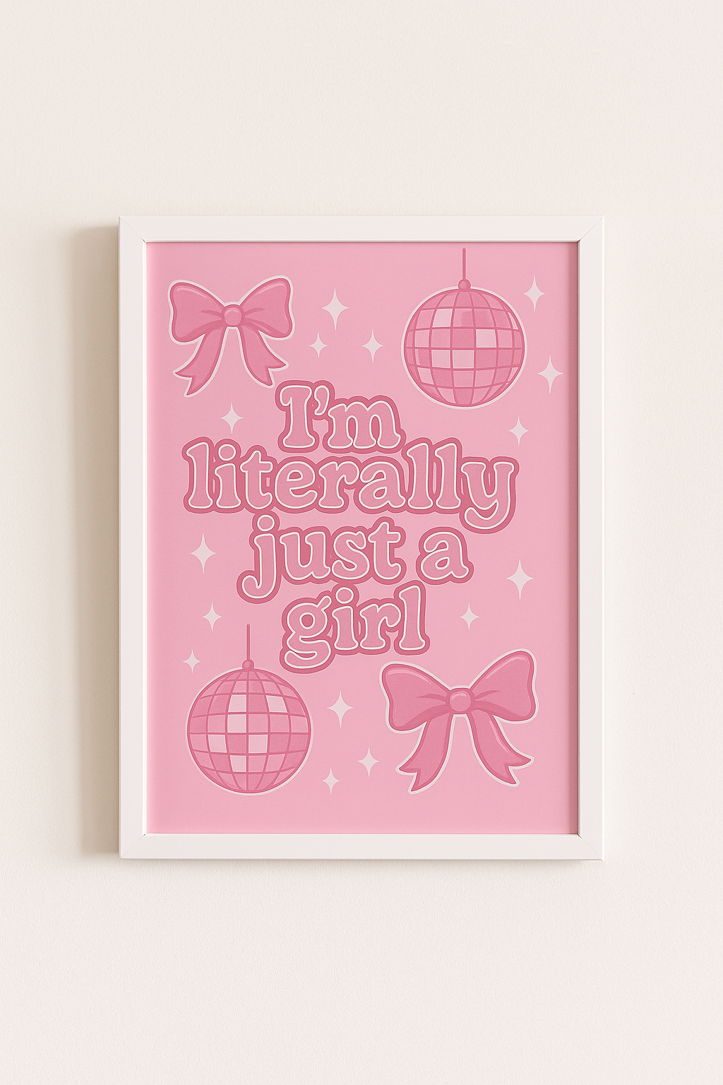 Just A Girl Print