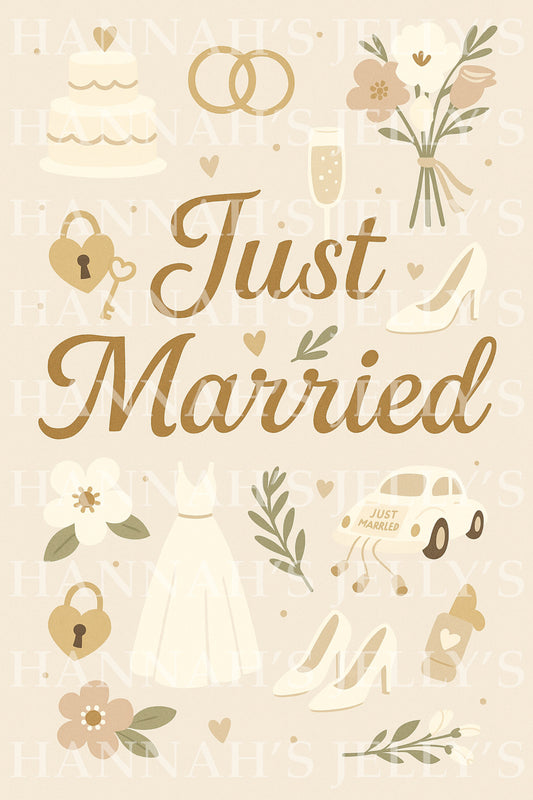 Just Married Print