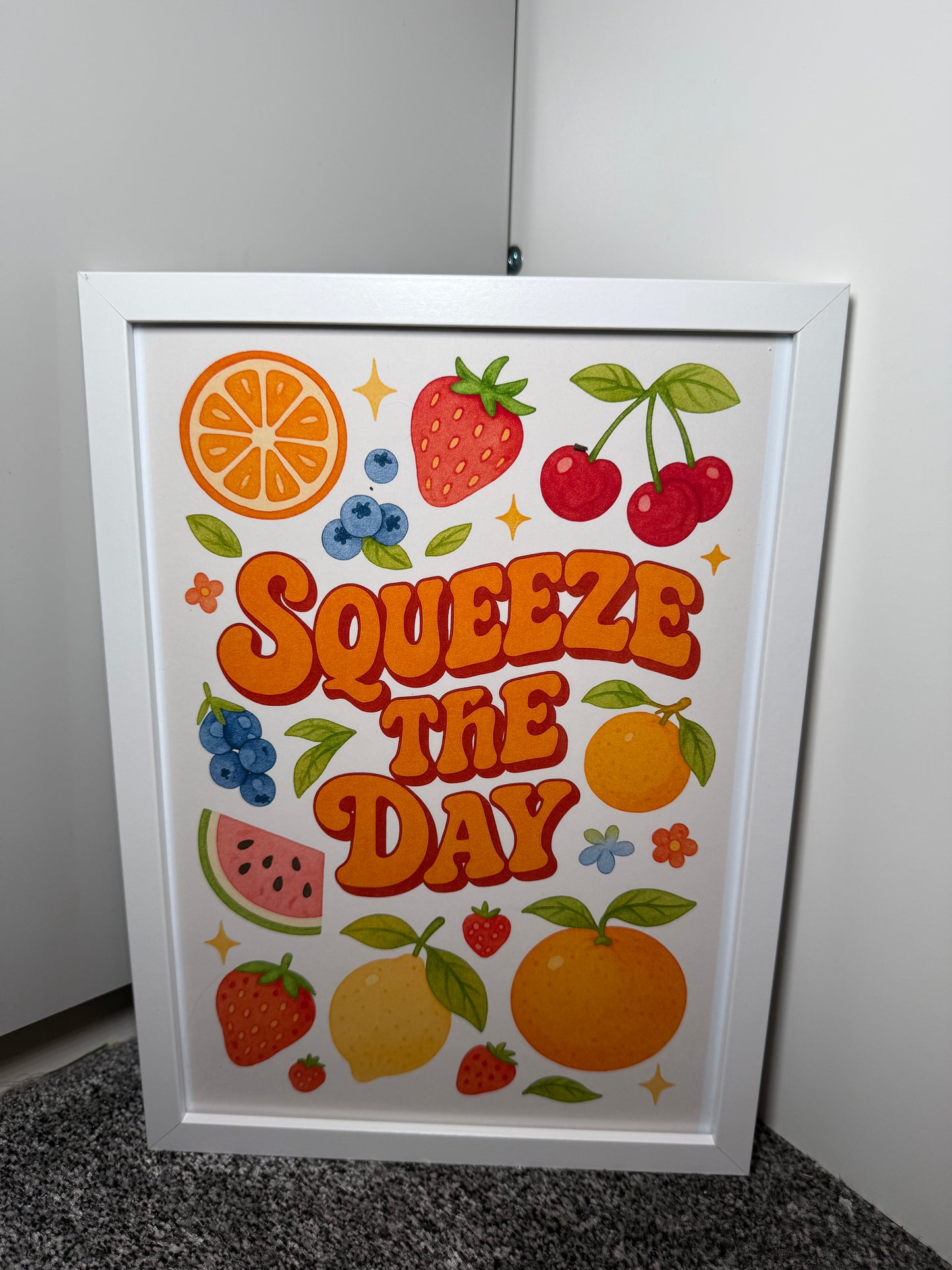 Squeeze The Day Print