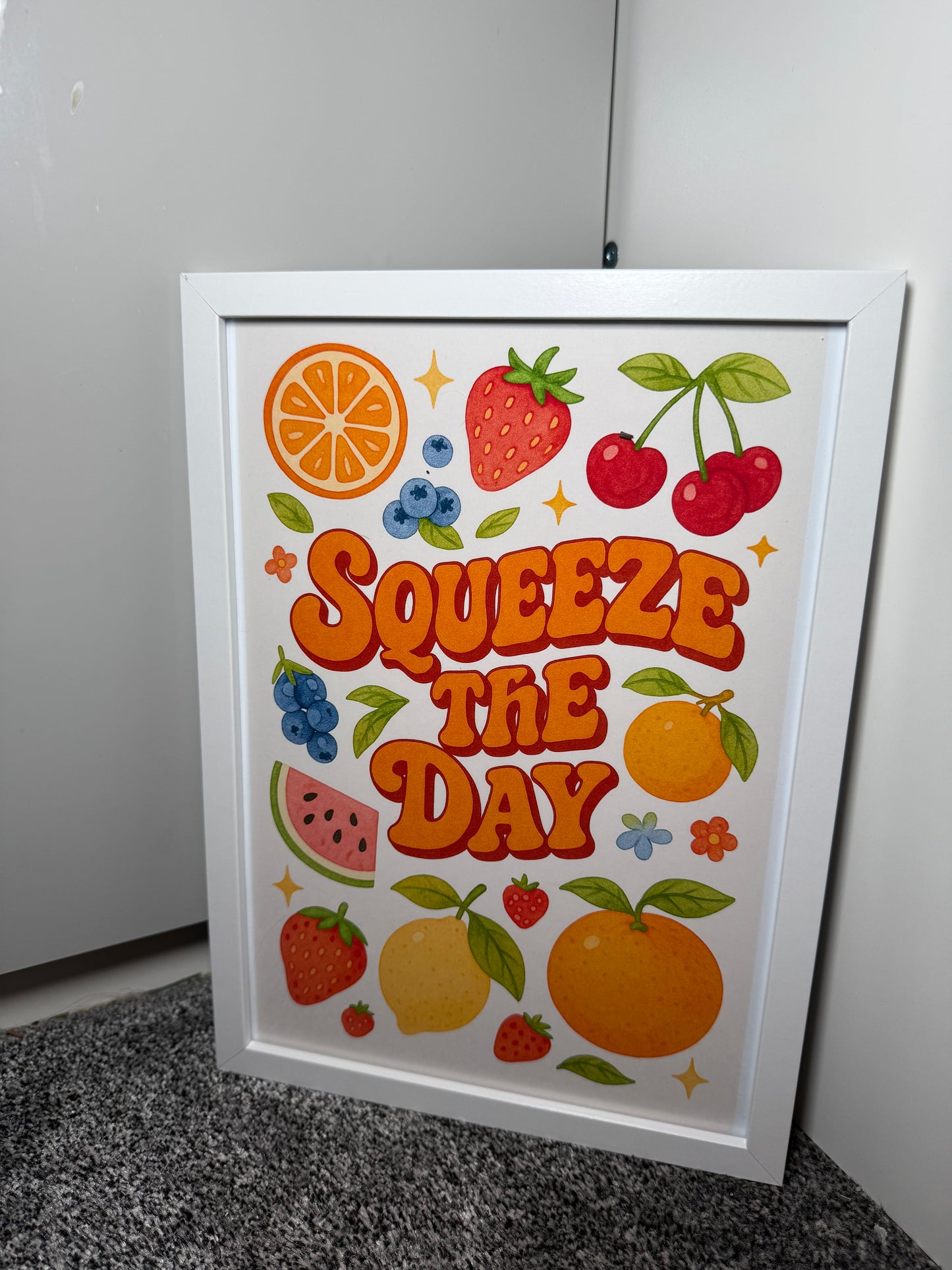 Squeeze The Day Print