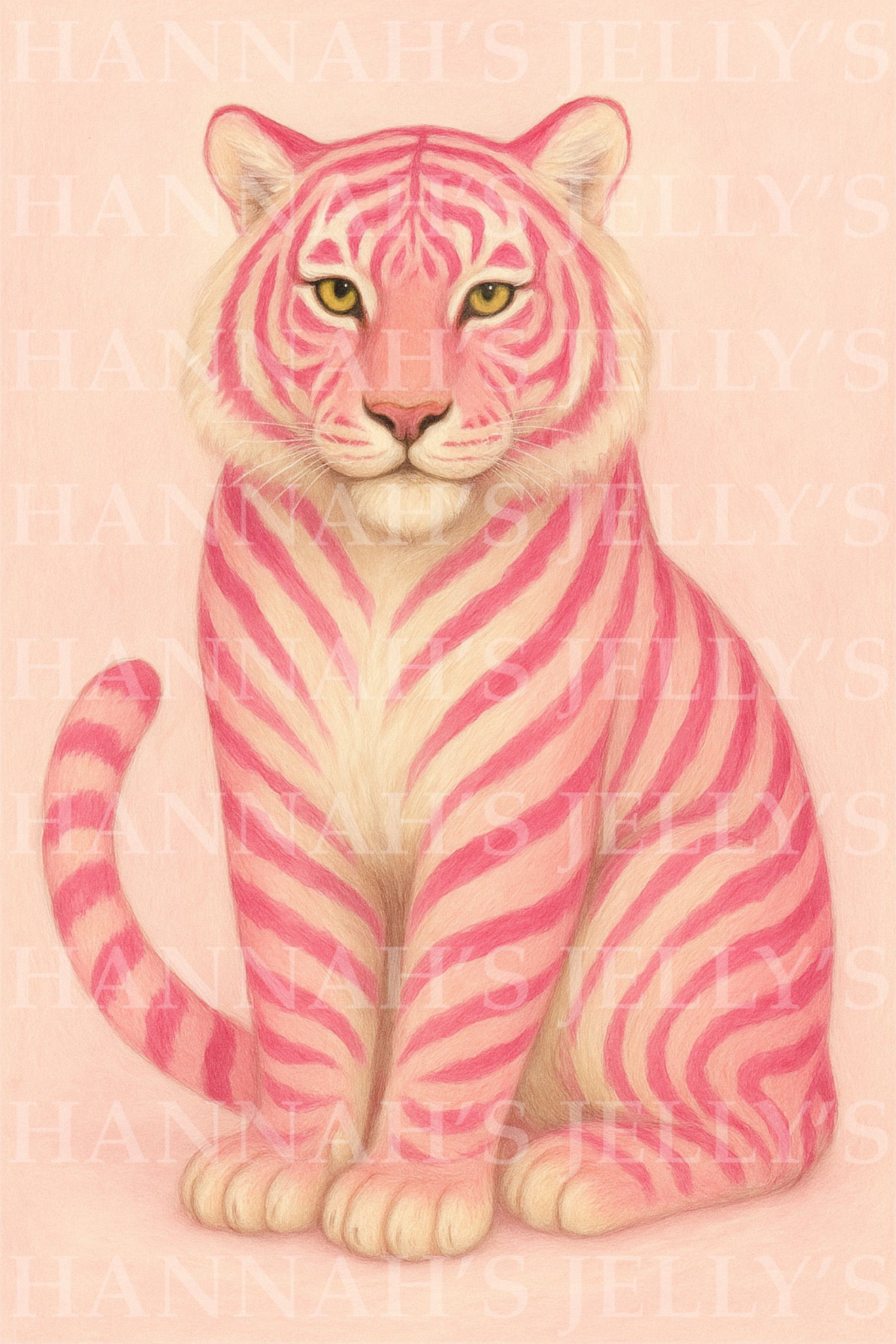 Pink Tiger Print