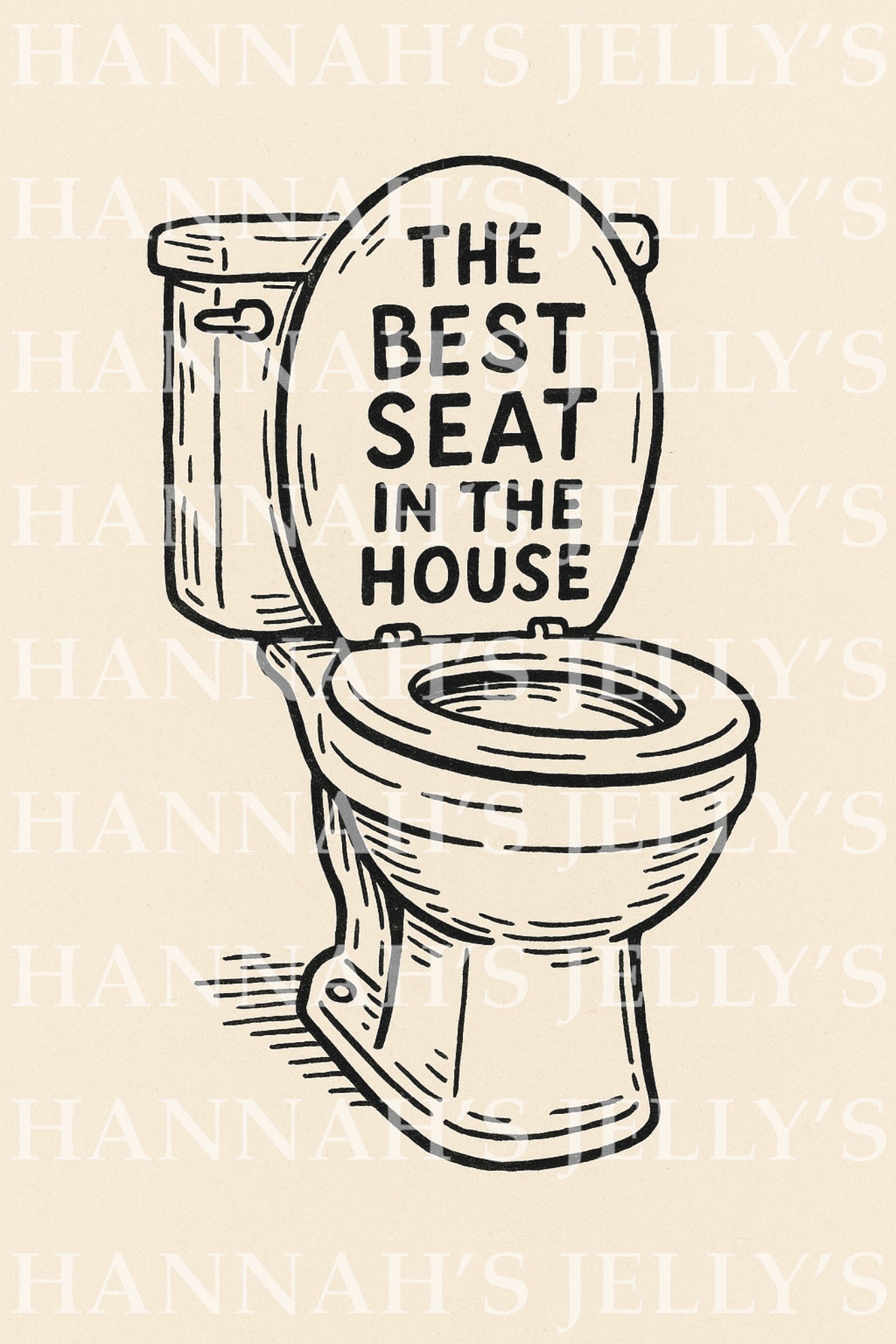 The Best Seat In The House Print