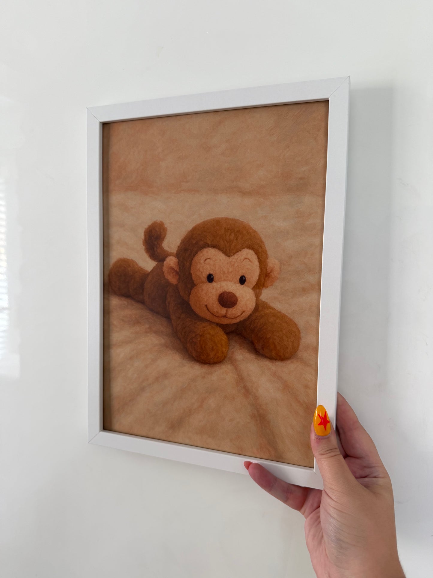 Smudge Monkey Print