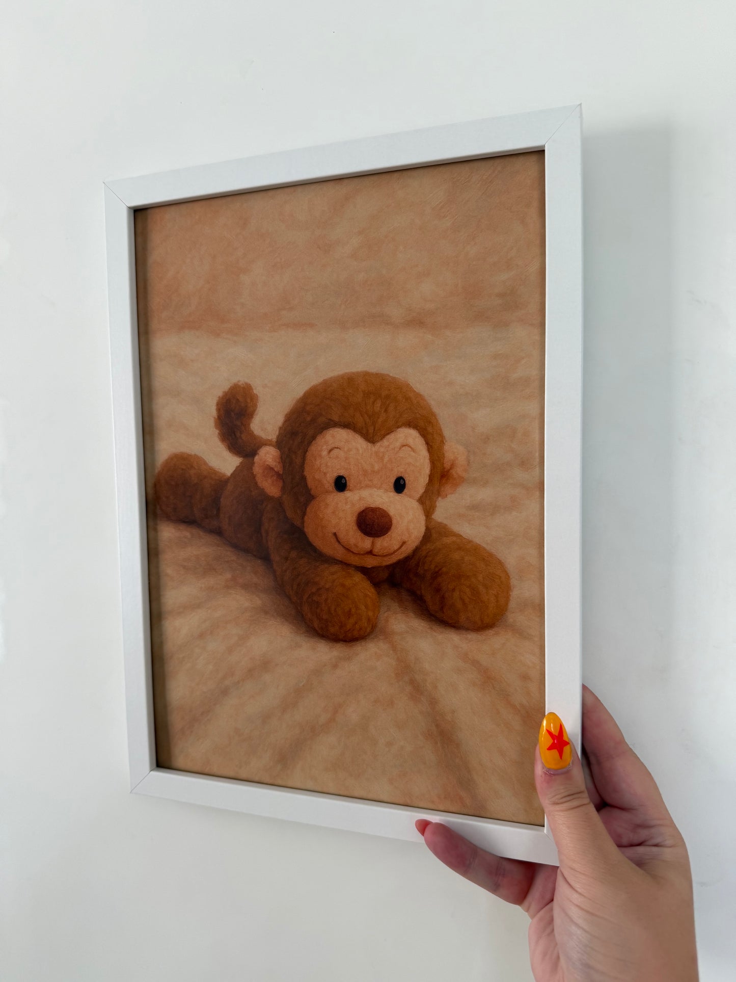 Smudge Monkey Print