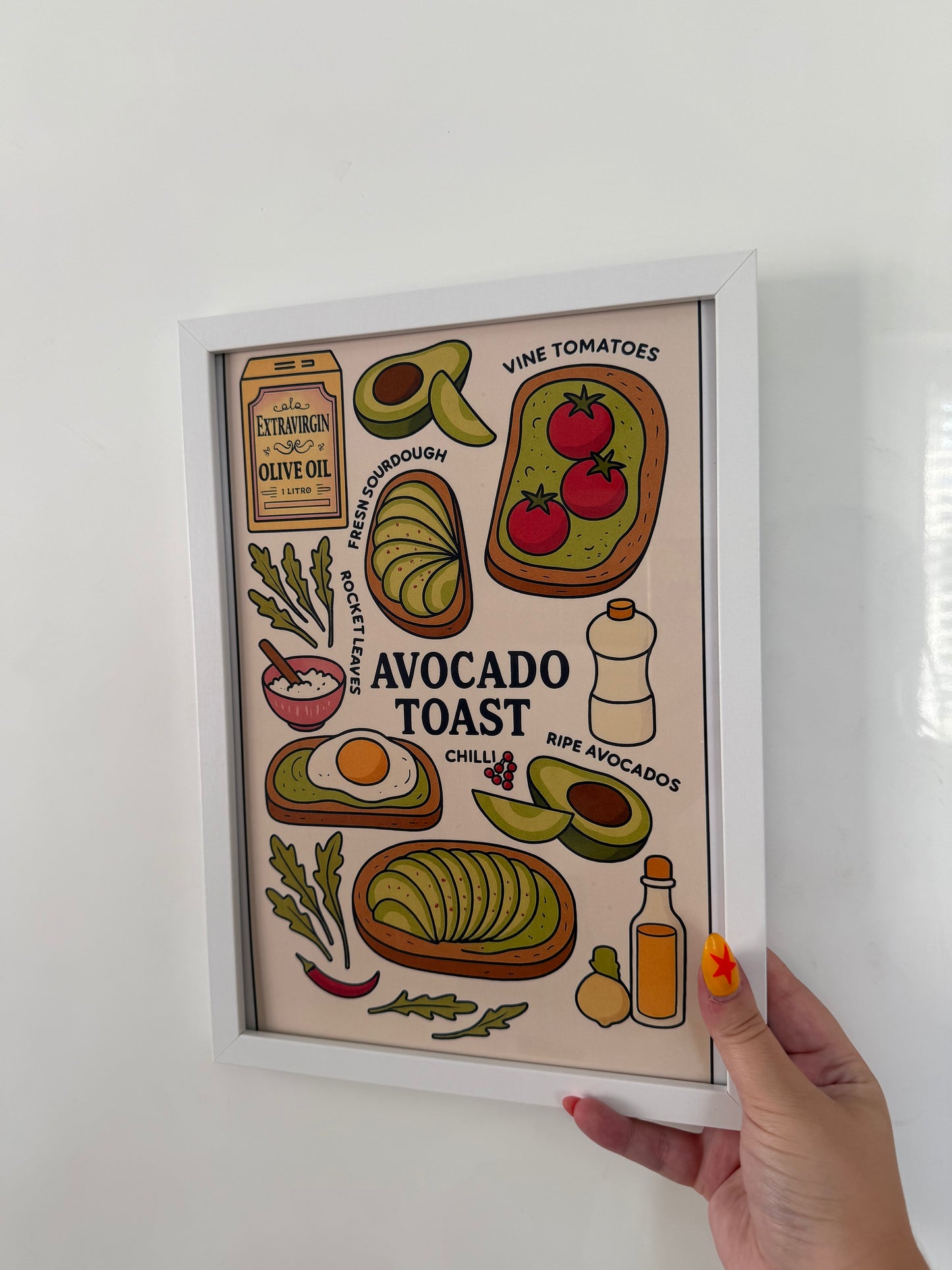 Avocado Toast Print