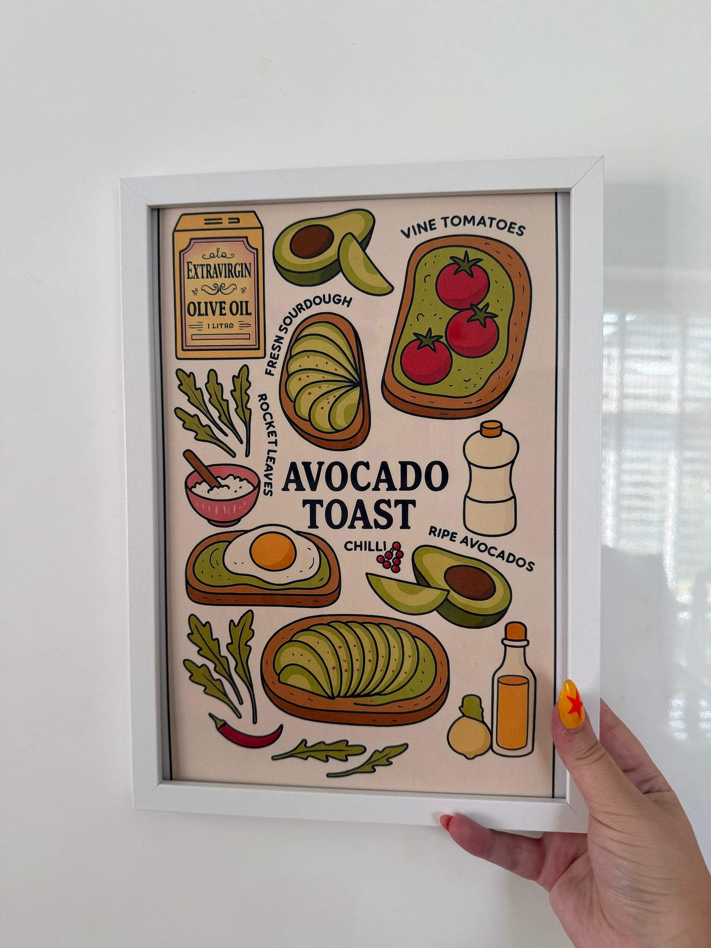 Avocado Toast Print