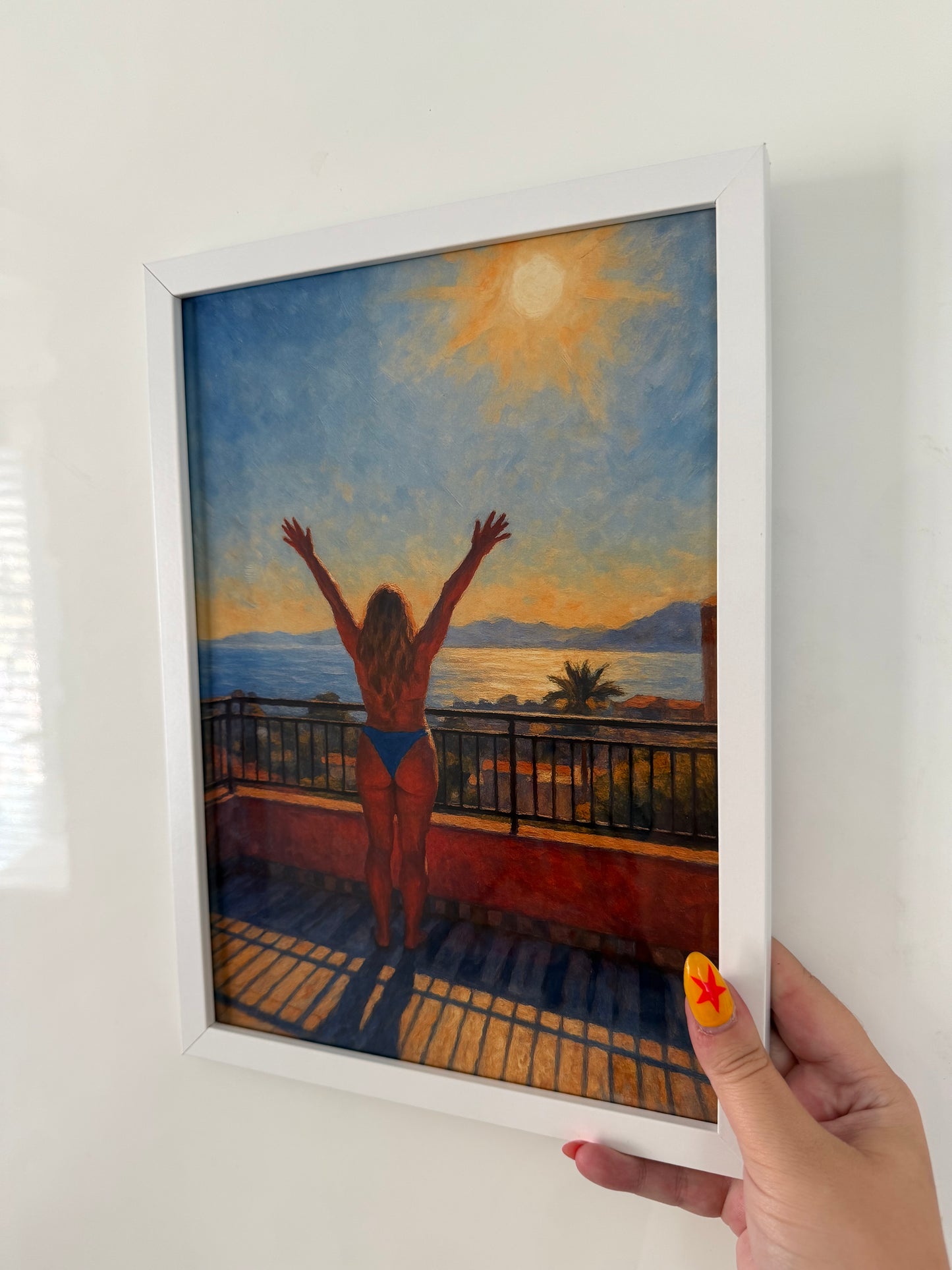 Summer Balcony Print